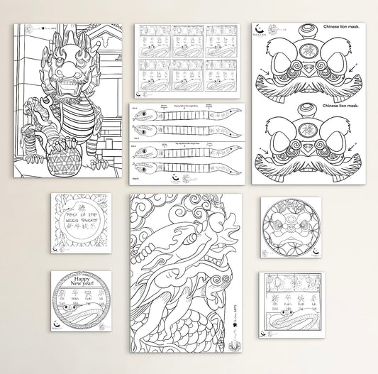 2025 Chinese new year activity pack.