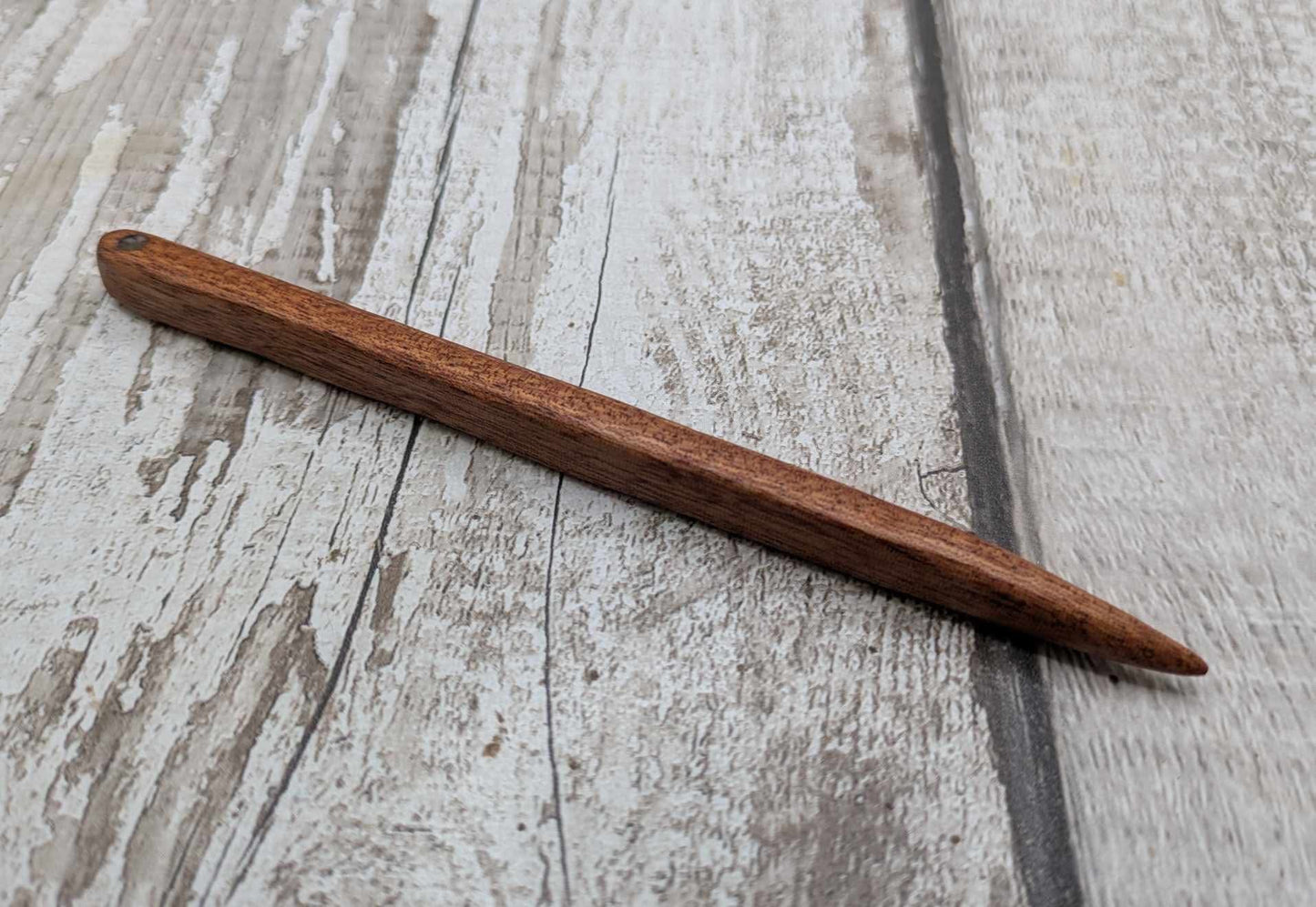 Sepele mahogany and Ethiopian Opal hair stick