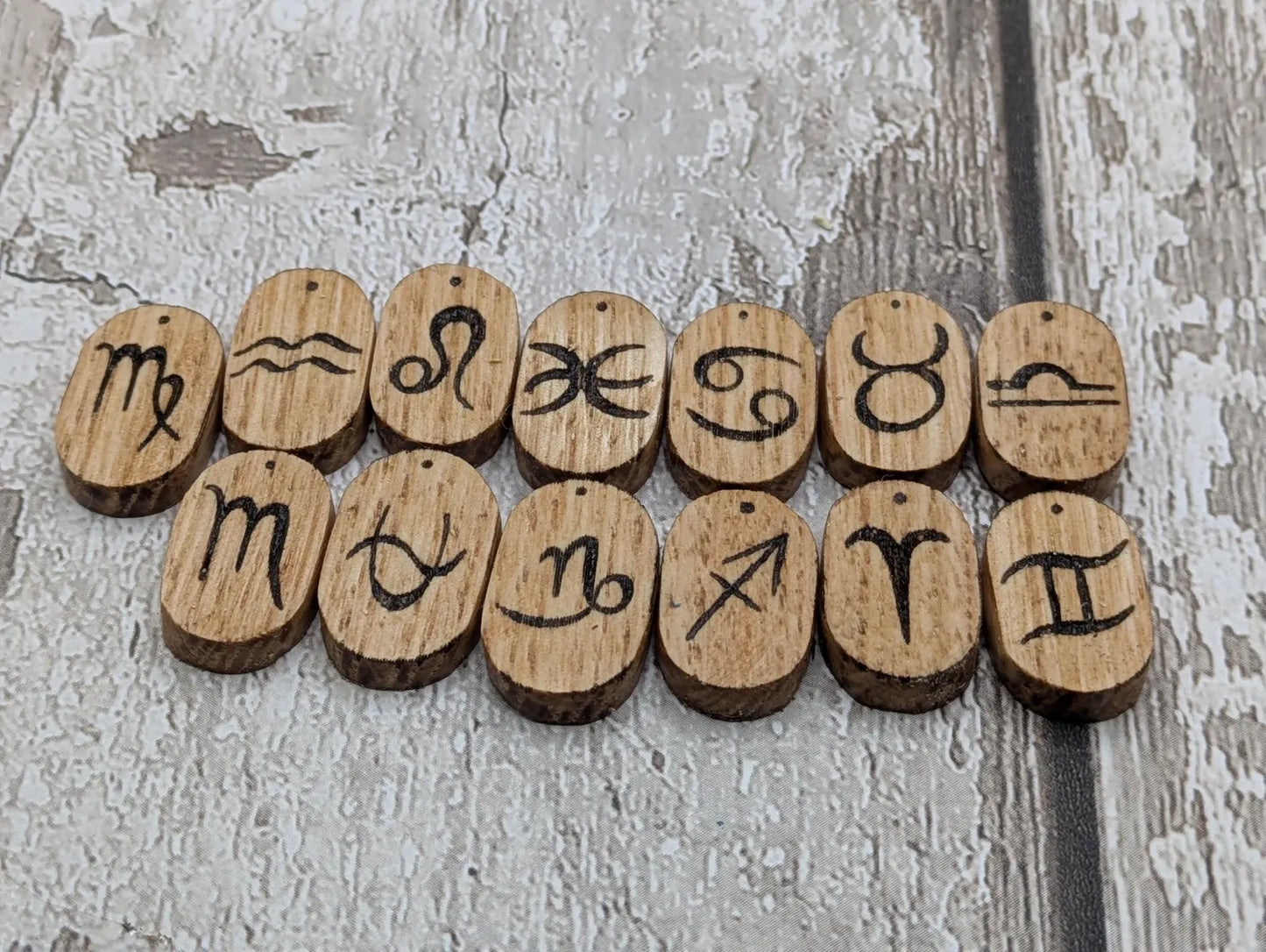 oak wood zodiac tile runes lack of 13.