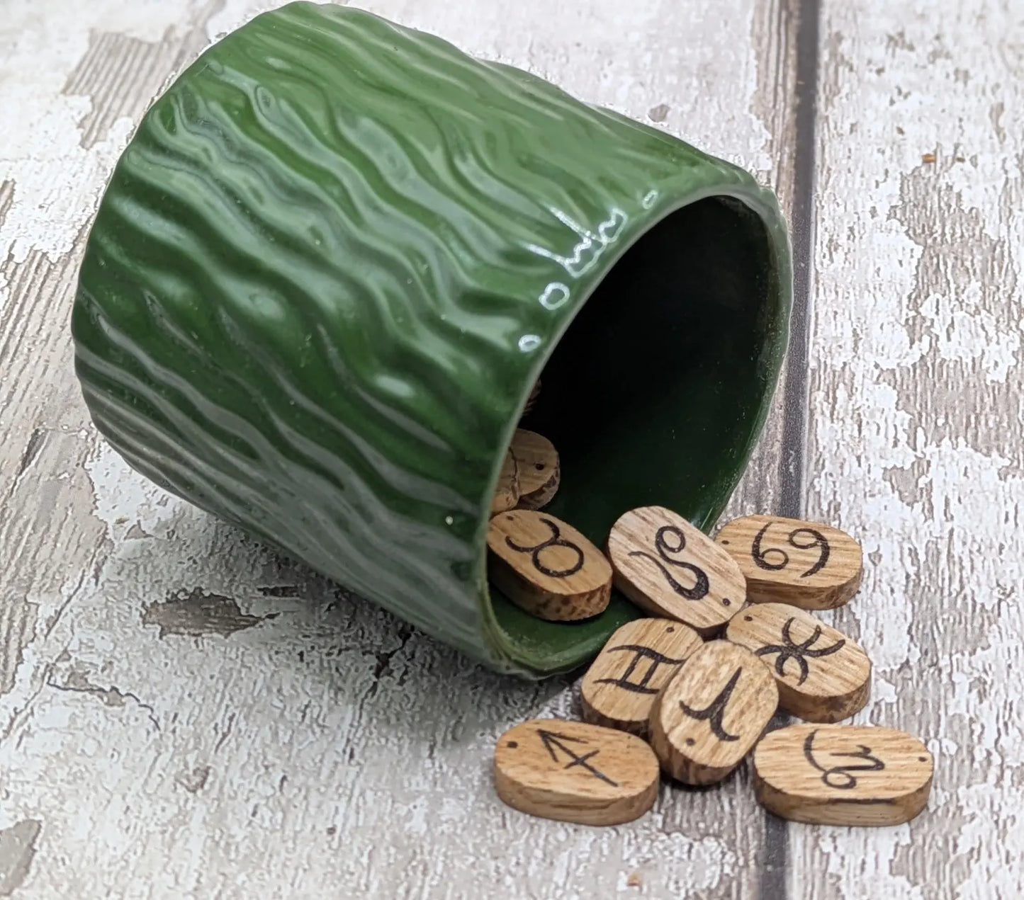 oak wood zodiac tile runes lack of 13.