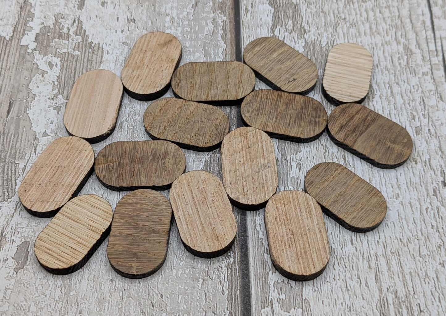 Sweet chestnut and oak wooden earthly goddess beginners tile set.