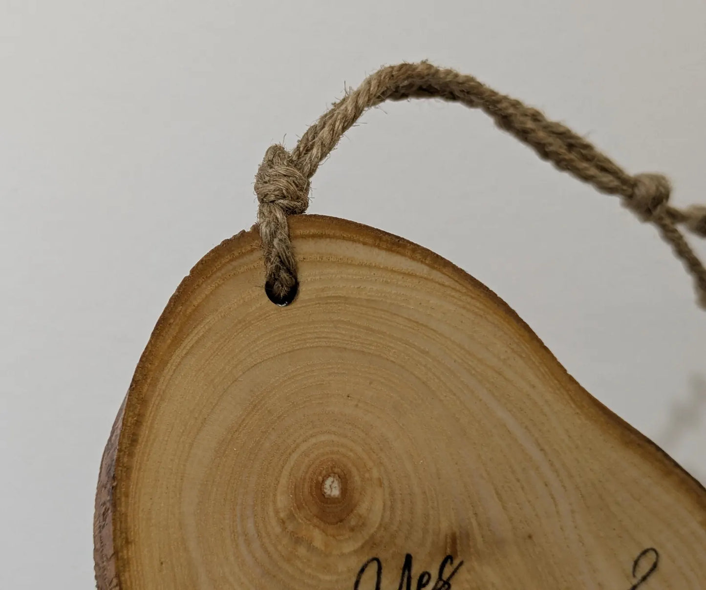 Ash wood geometric laser printed pendulum dowsing board.