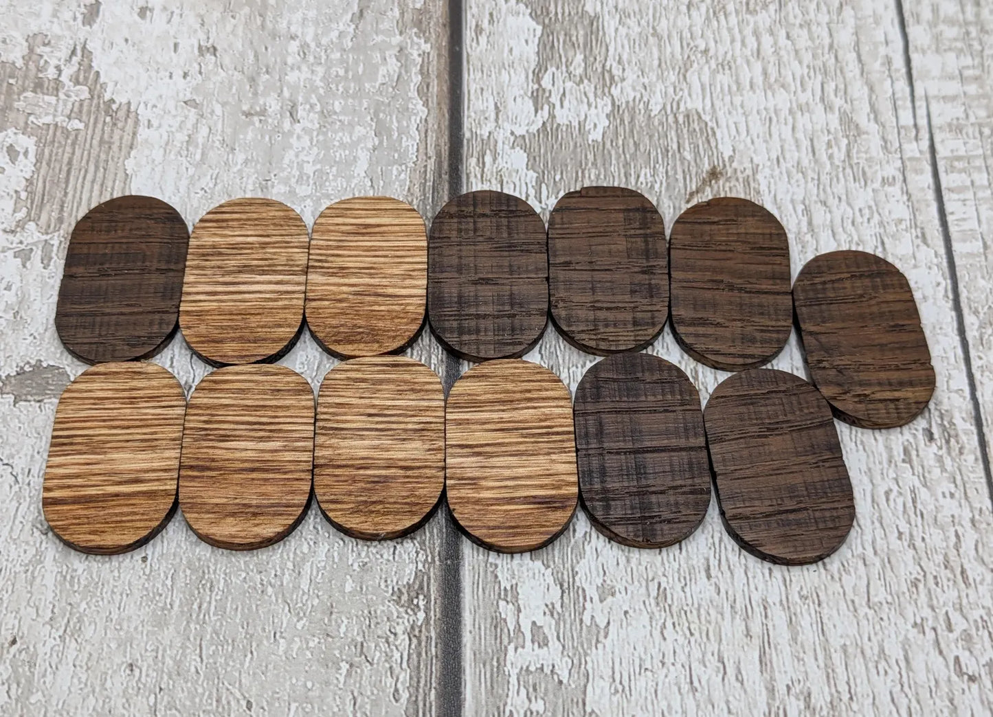 Sweet chestnut wooden zodiac wooden tile rune beginners set.