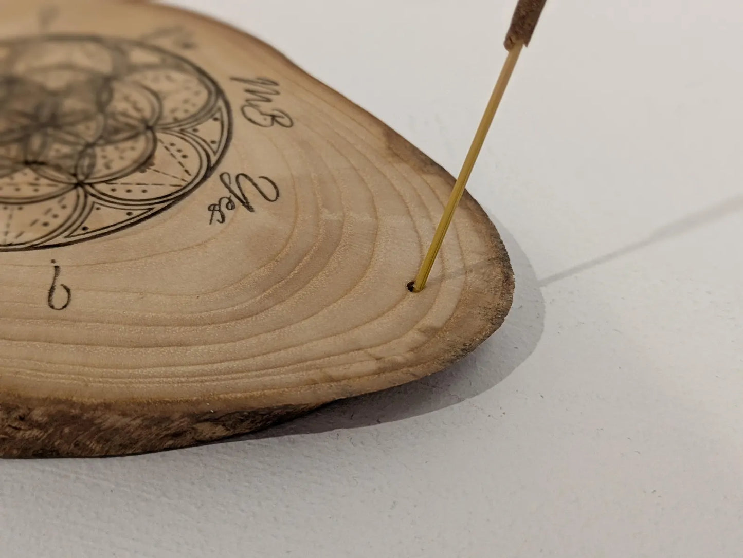 Ash Wood geometric pendulum board