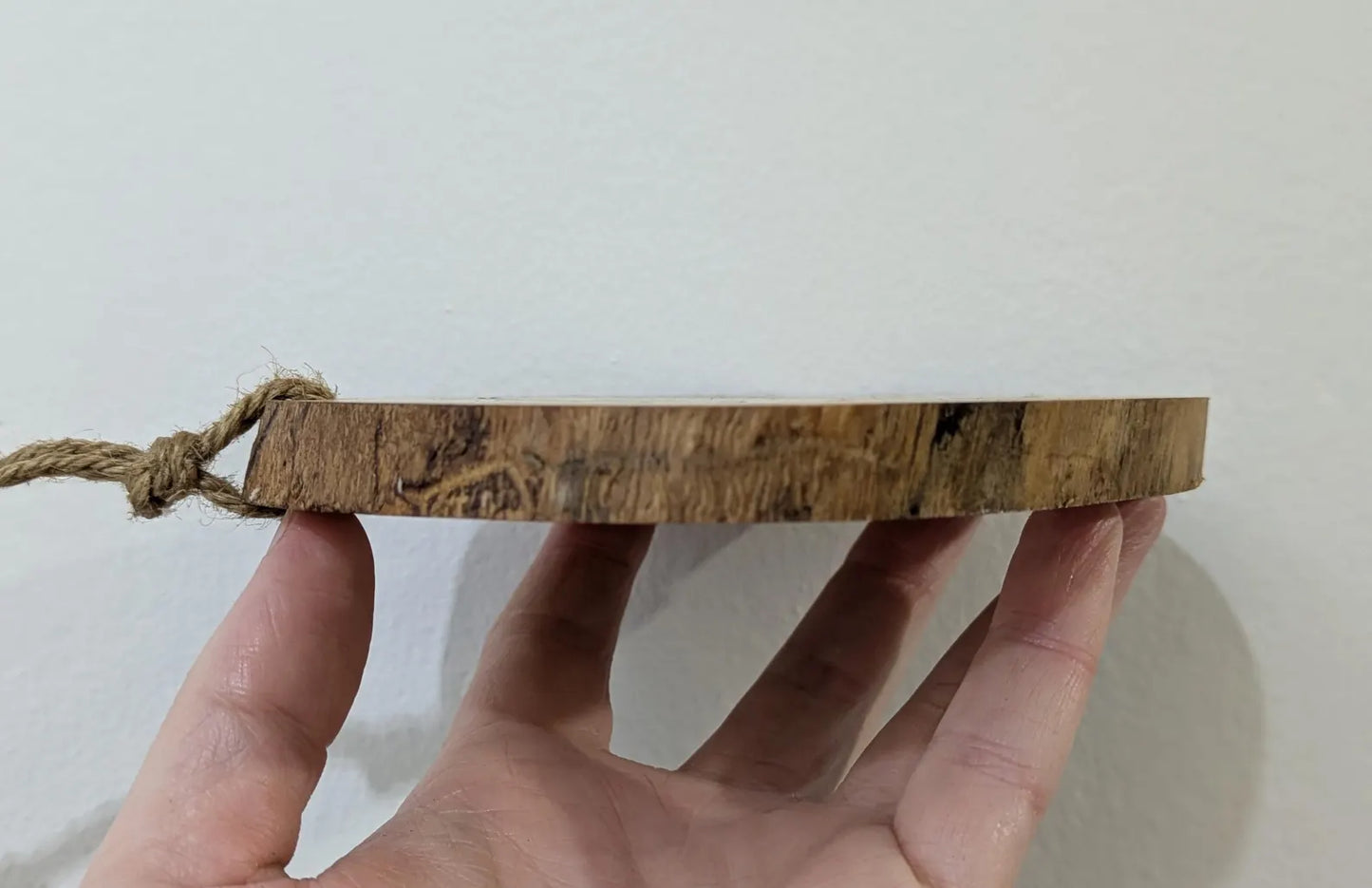 Ash wood hanging Norse pendulum and rune board.