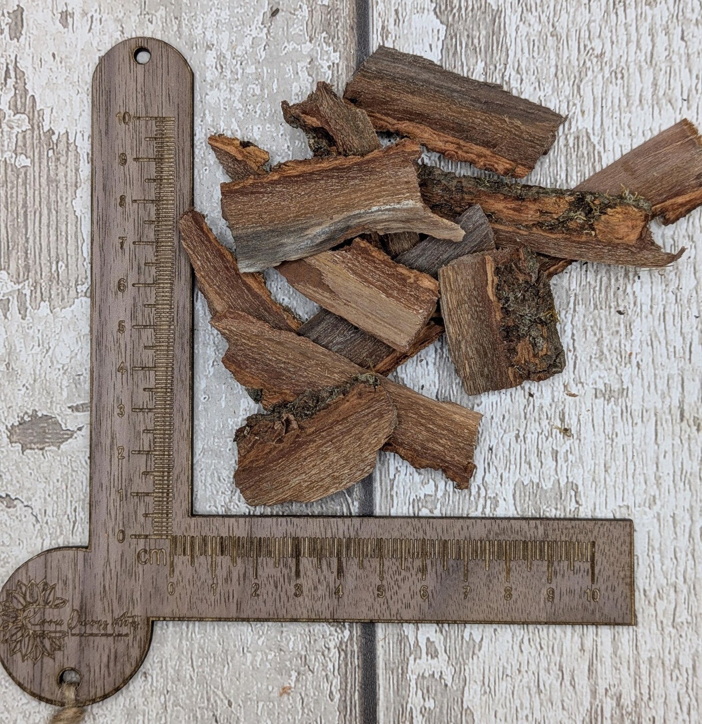 Alder wood bark with moss spell, rituals or camp kindling.