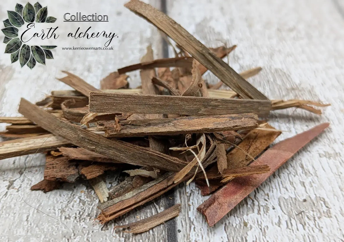 Mixed species wood bark for spell and ritual work or camping kindling.