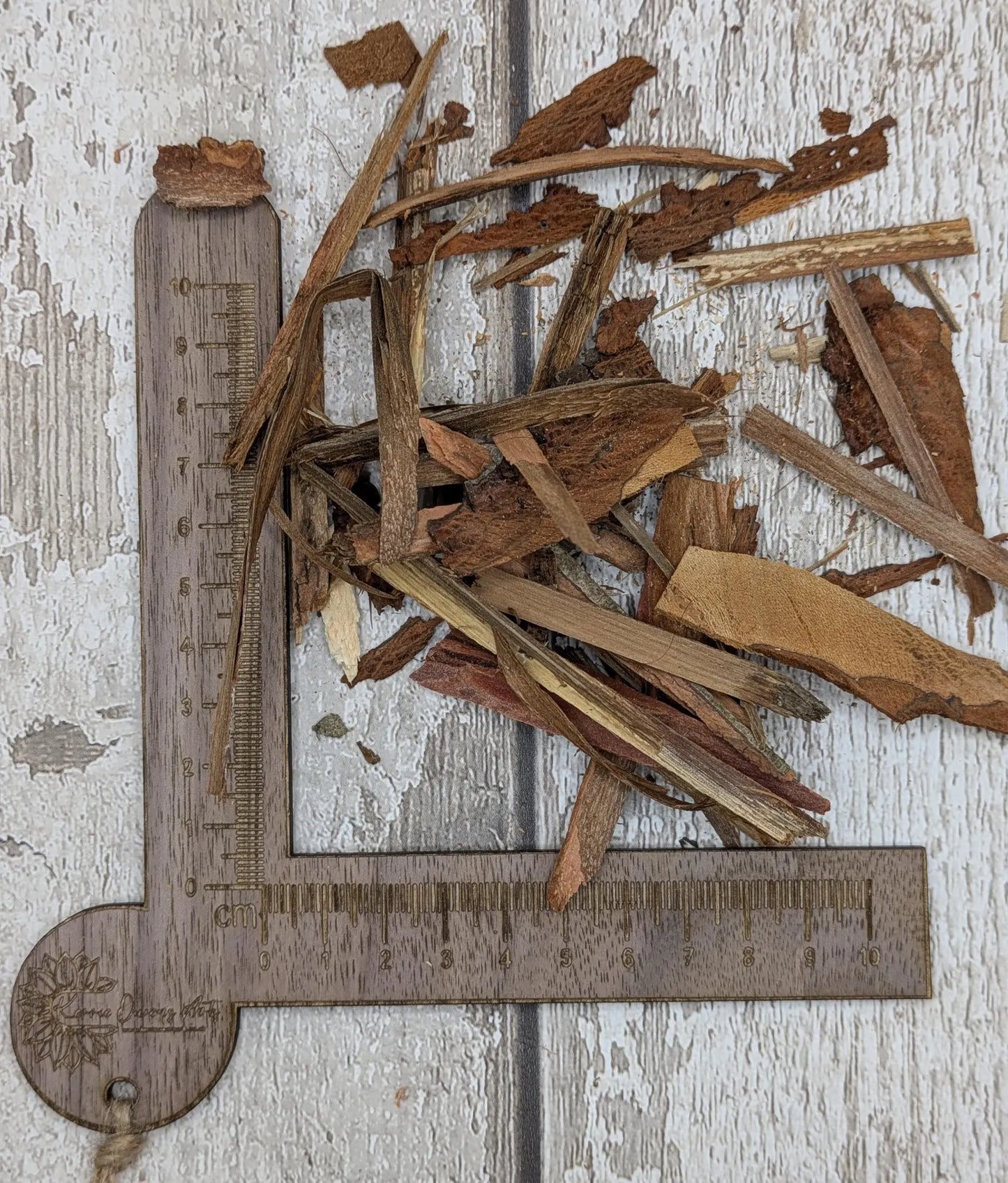 Mixed species wood bark for spell and ritual work or camping kindling.