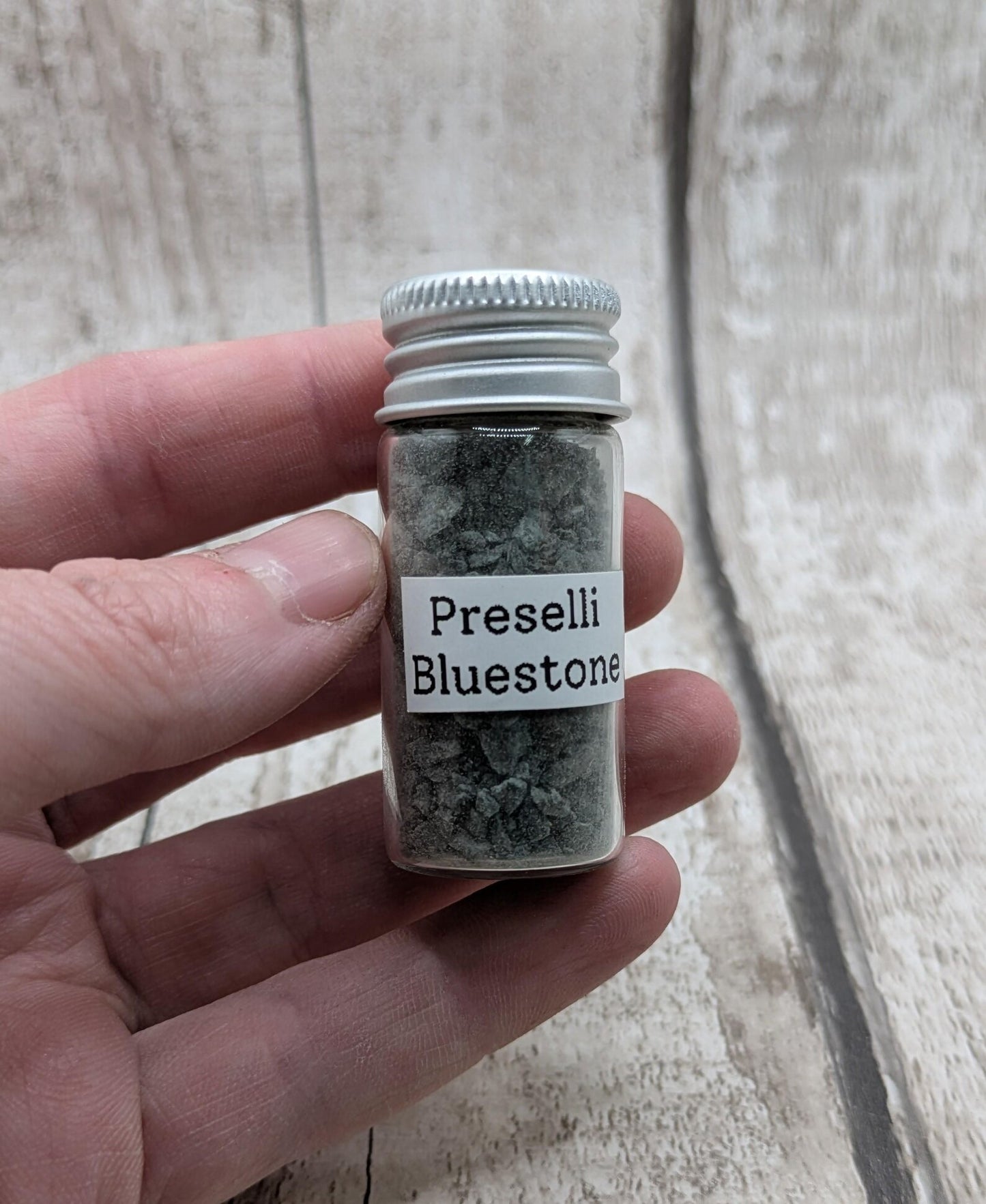 Preselli Bluestone Stonehenge stone chips for spellwork or inlay.