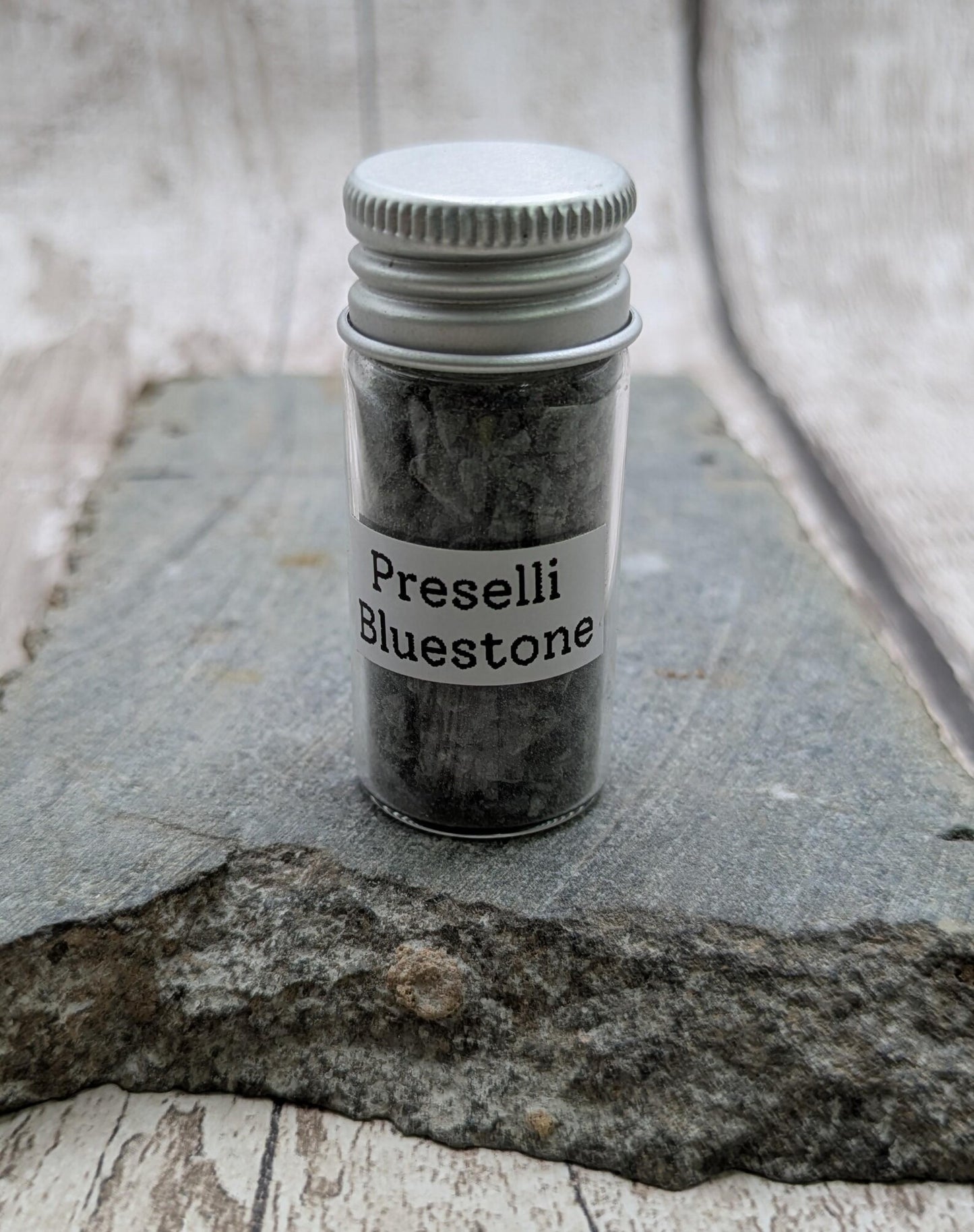 Preselli Bluestone Stonehenge stone chips for spellwork or inlay.
