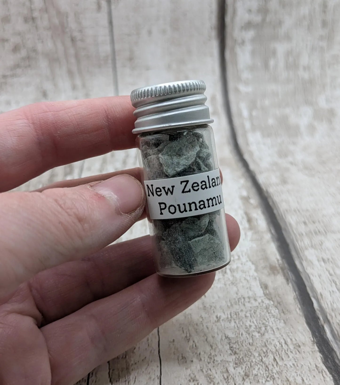 Mixed New Zealand pounamu chips for spell work and inlay.