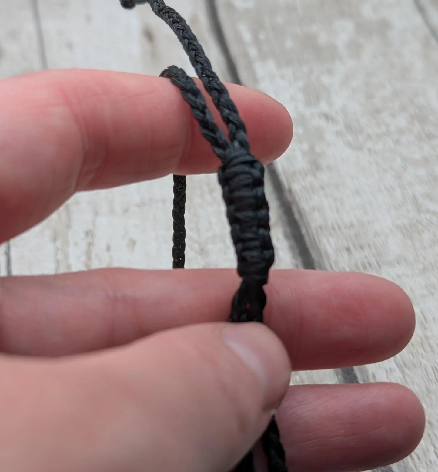 Green Tormaline beaded macramé woven braided adjustable bracelet.