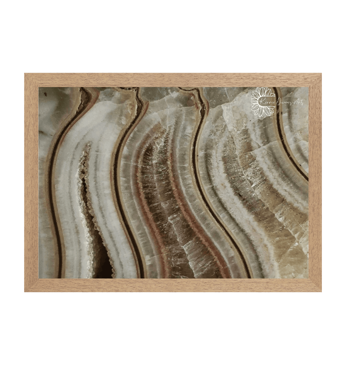 Natural Frame Framed art print Front