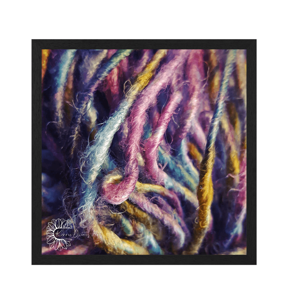 Black Frame Framed art print Front