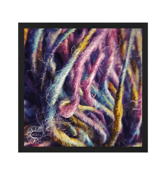 Black Frame Framed art print Front