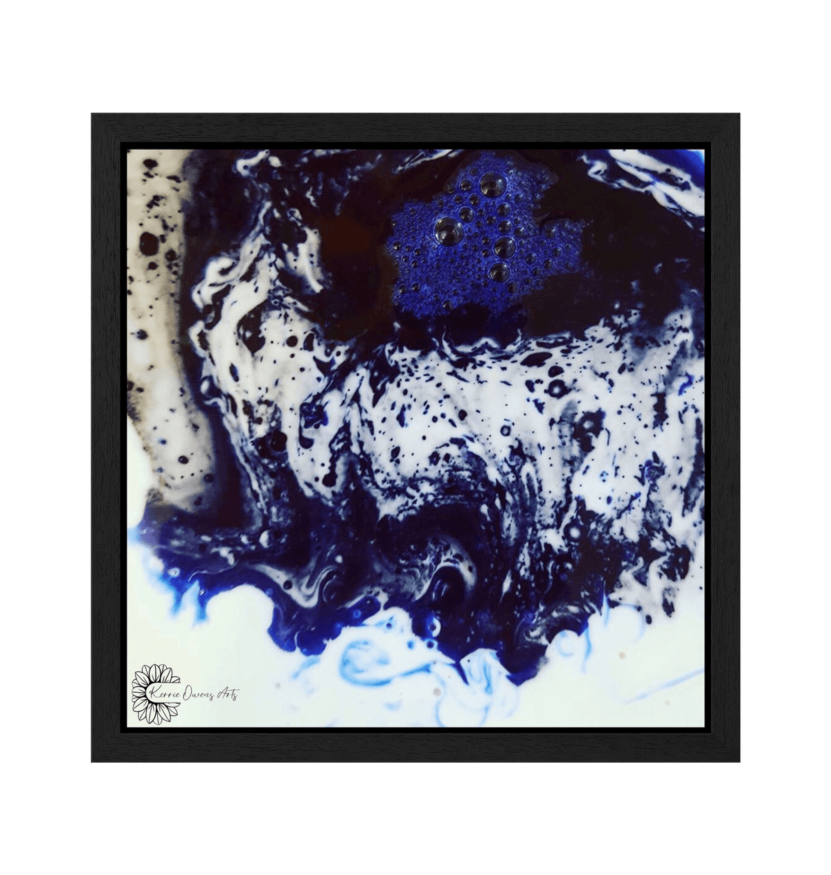 Black Frame Framed art print Front