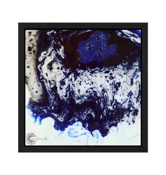 Black Frame Framed art print Front