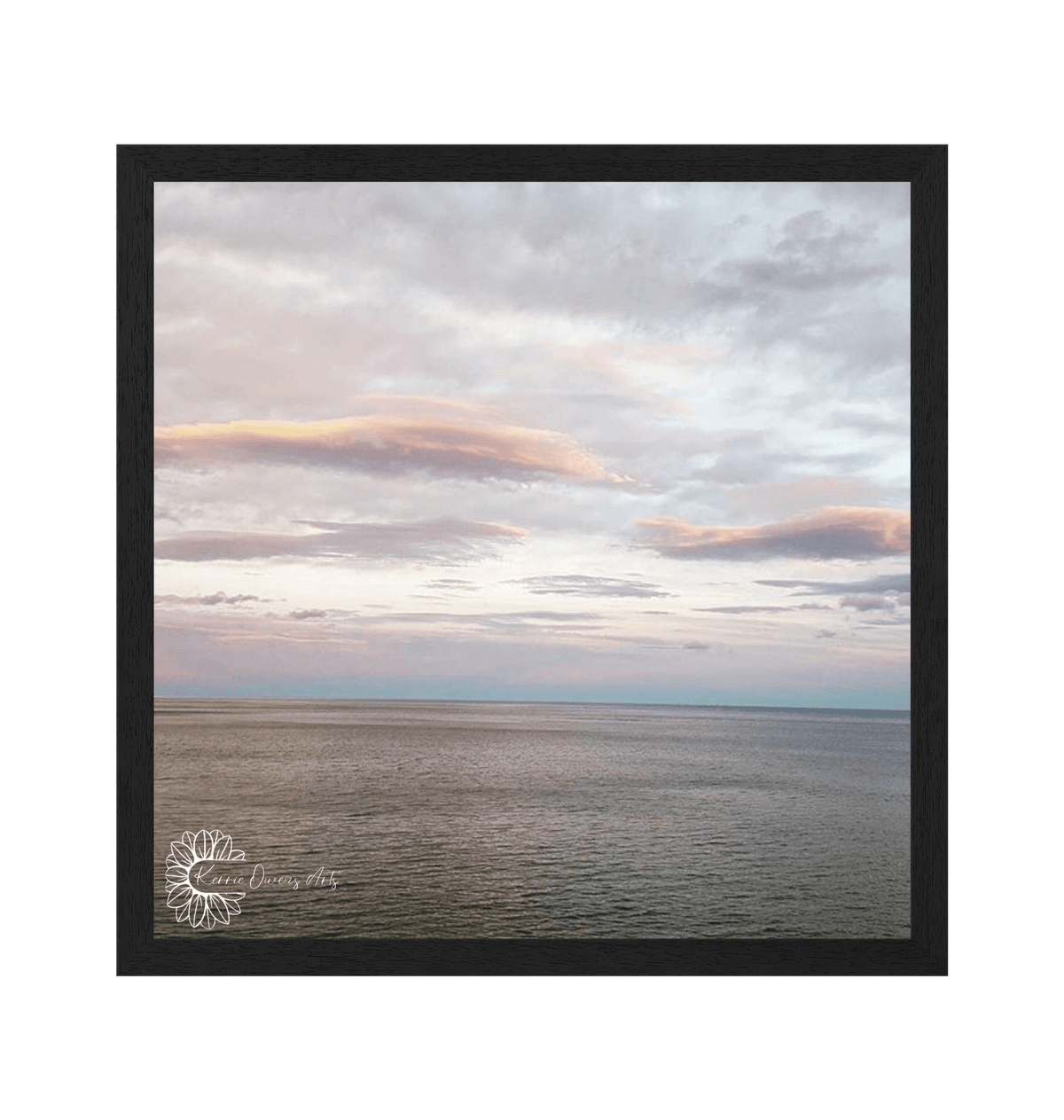 Black Frame Framed art print Front