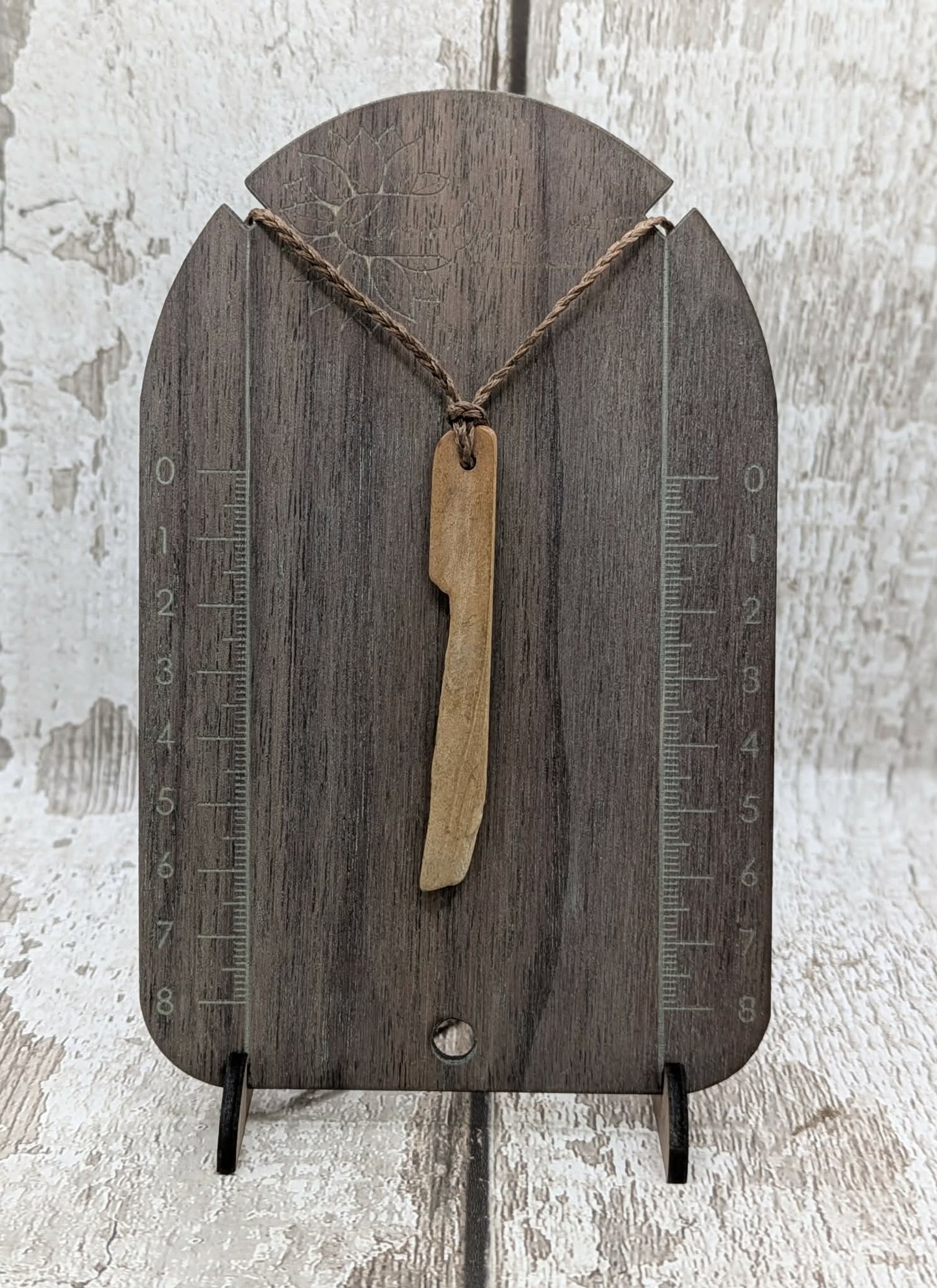 Russian mammoth ivory tusk pendant piece.