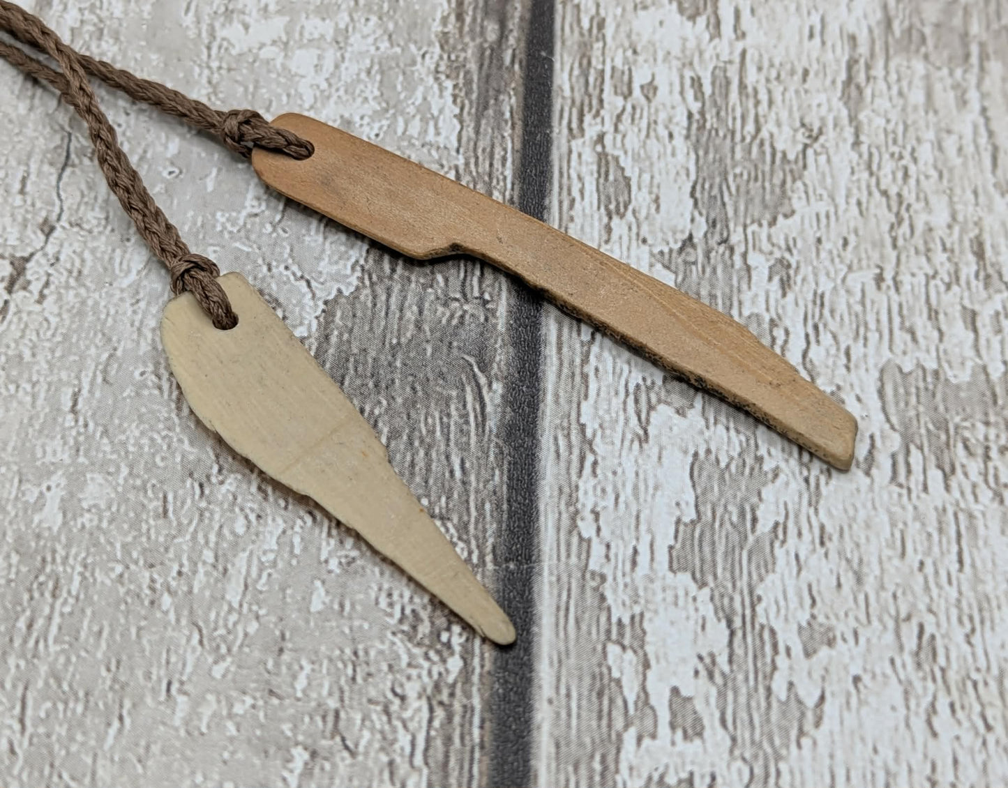 Russian mammoth ivory tusk pendant piece.