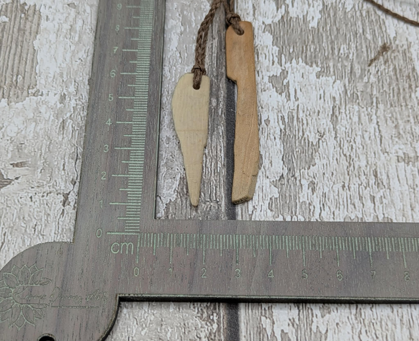 Russian mammoth ivory tusk pendant piece.