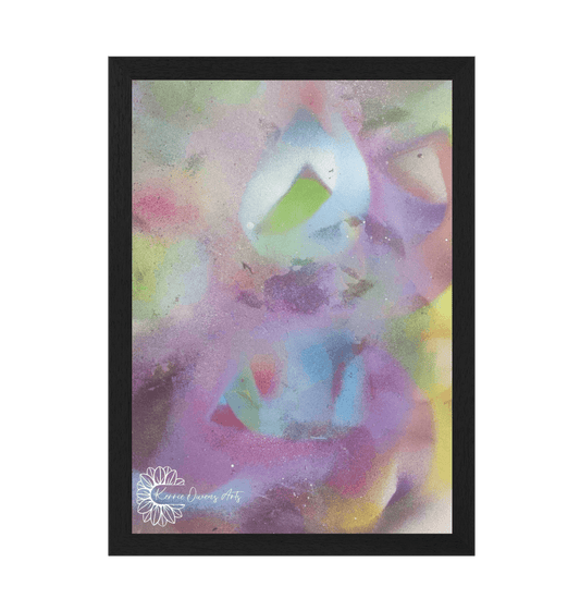 Black Frame Framed art print Front