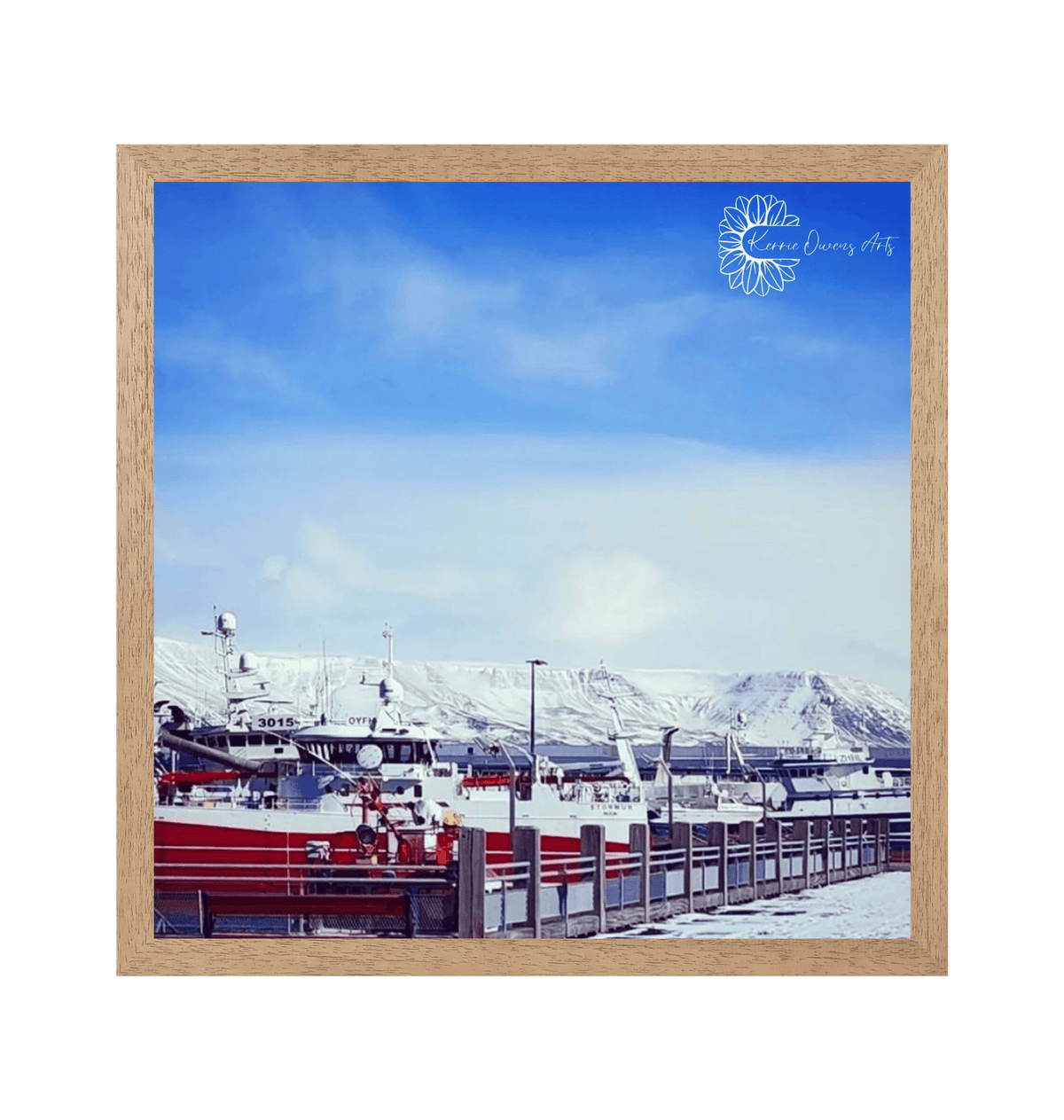 Natural Frame Framed art print Front