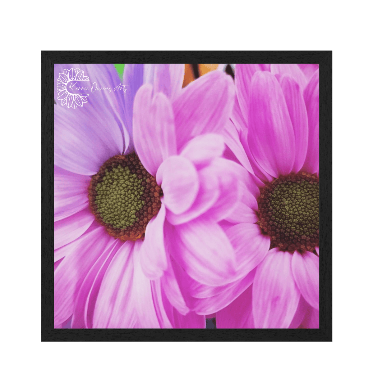 Black Frame Framed art print Front