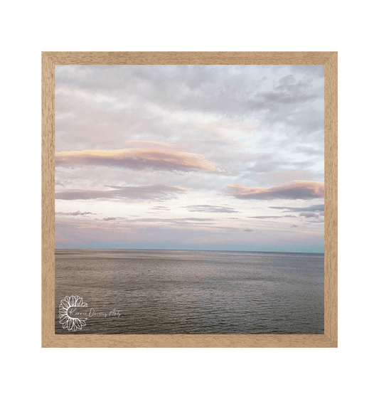 Natural Frame Framed art print Front