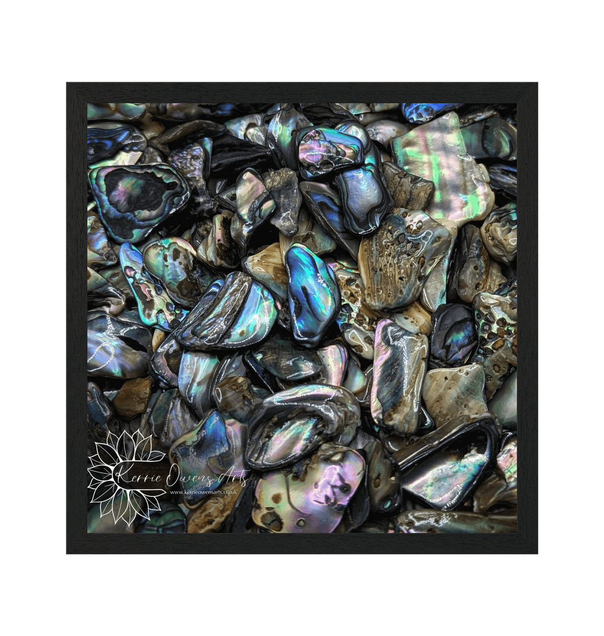 Black Frame Framed art print Front