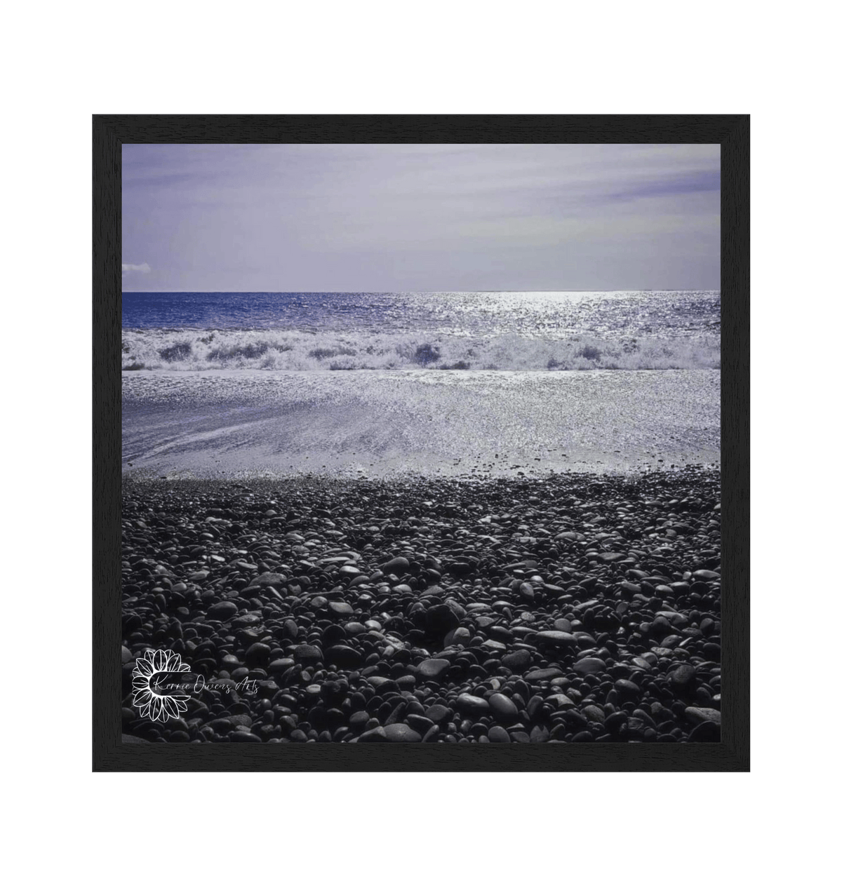 Black Frame Framed art print Front