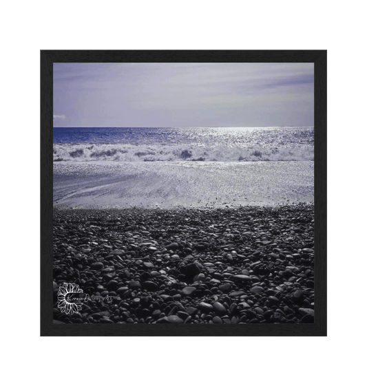 Black Frame Framed art print Front