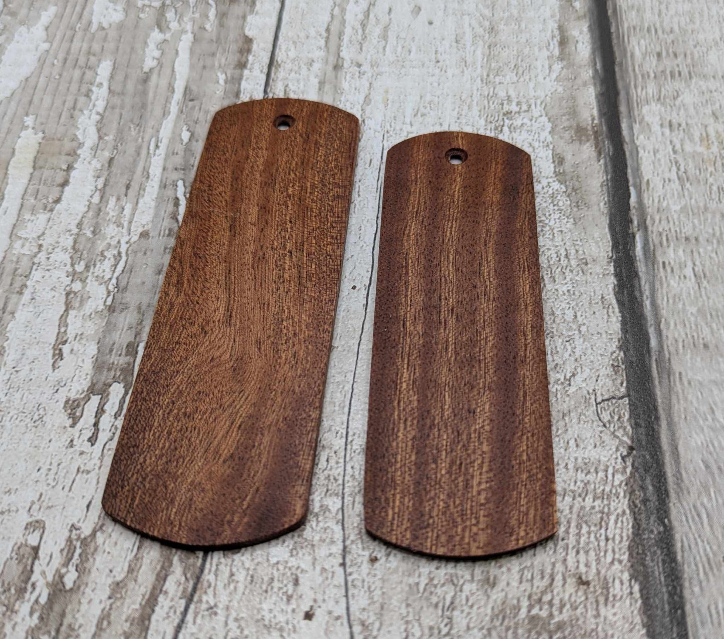 Walnut wood book mark.