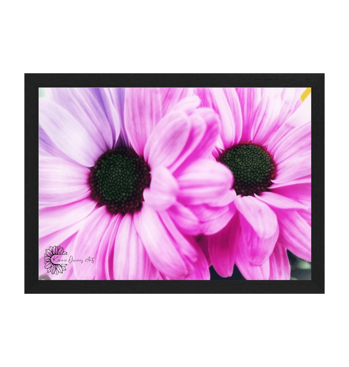 Black Frame Framed art print Front