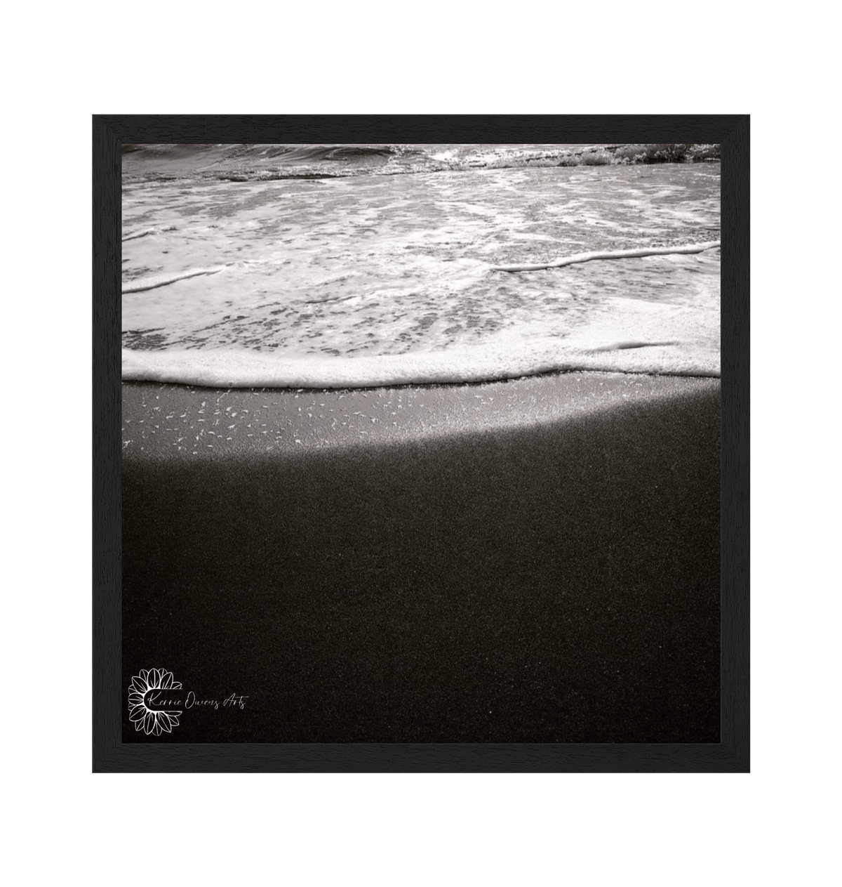Black Frame Framed art print Front