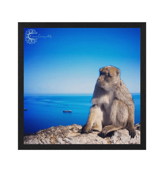 Black Frame Framed art print Front