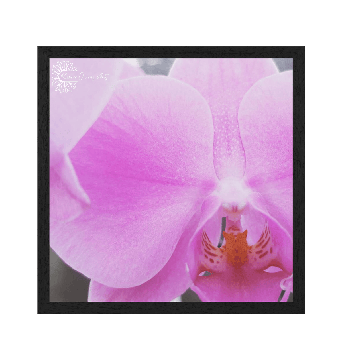 Black Frame Framed art print Front