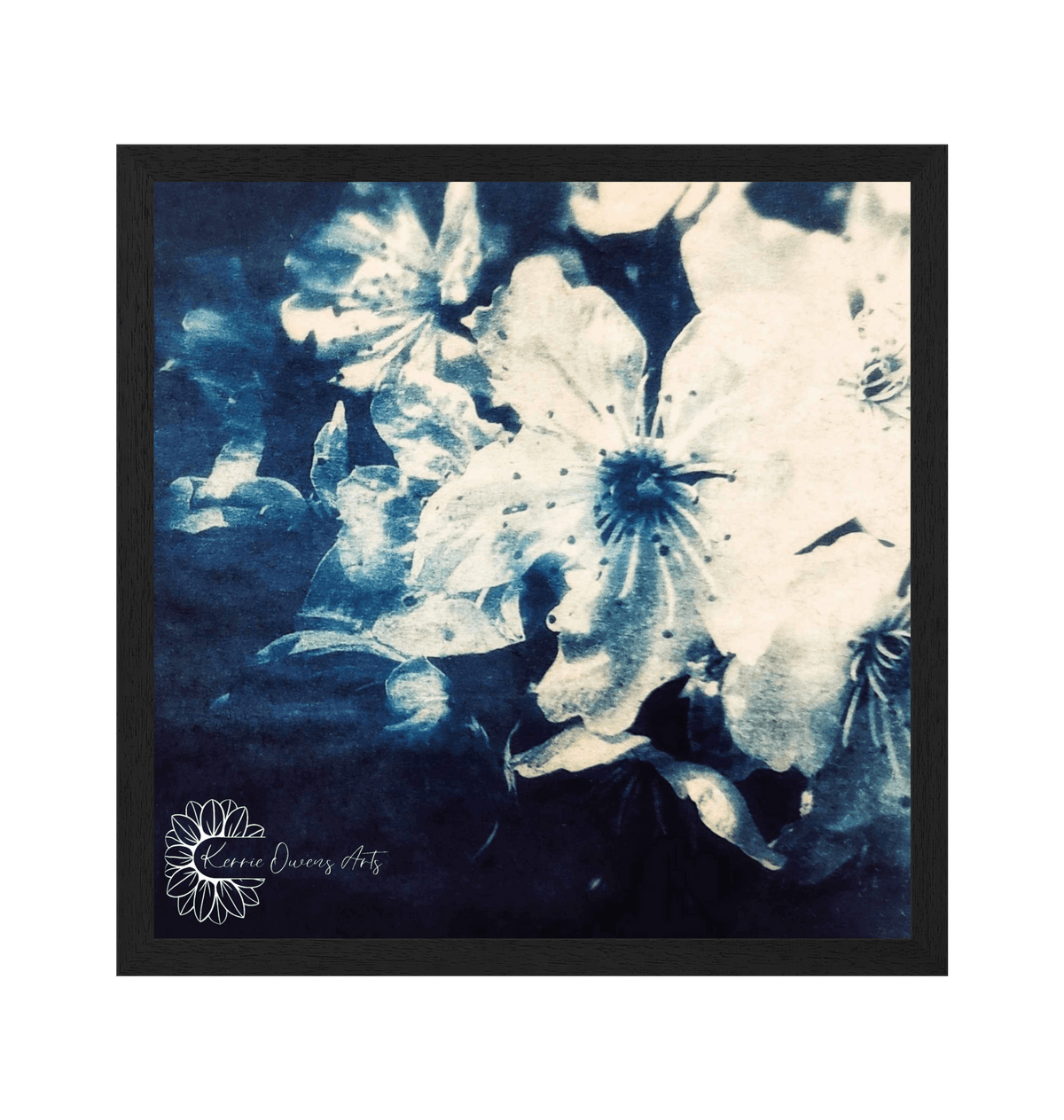 Black Frame Framed art print Front