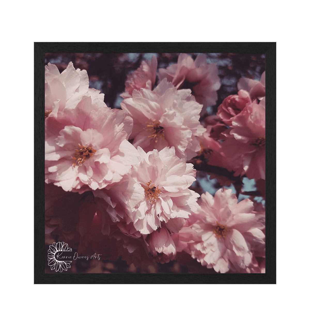 Black Frame Framed art print Front