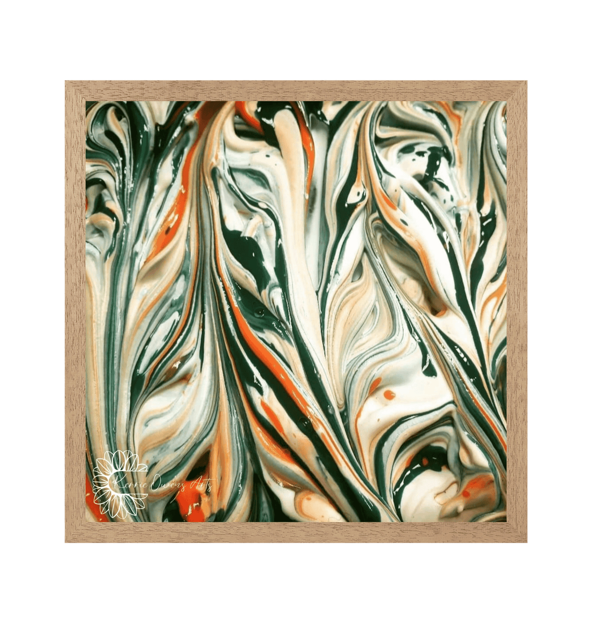 Natural Frame Framed art print Front