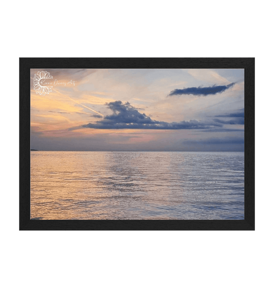 Black Frame Framed art print Front
