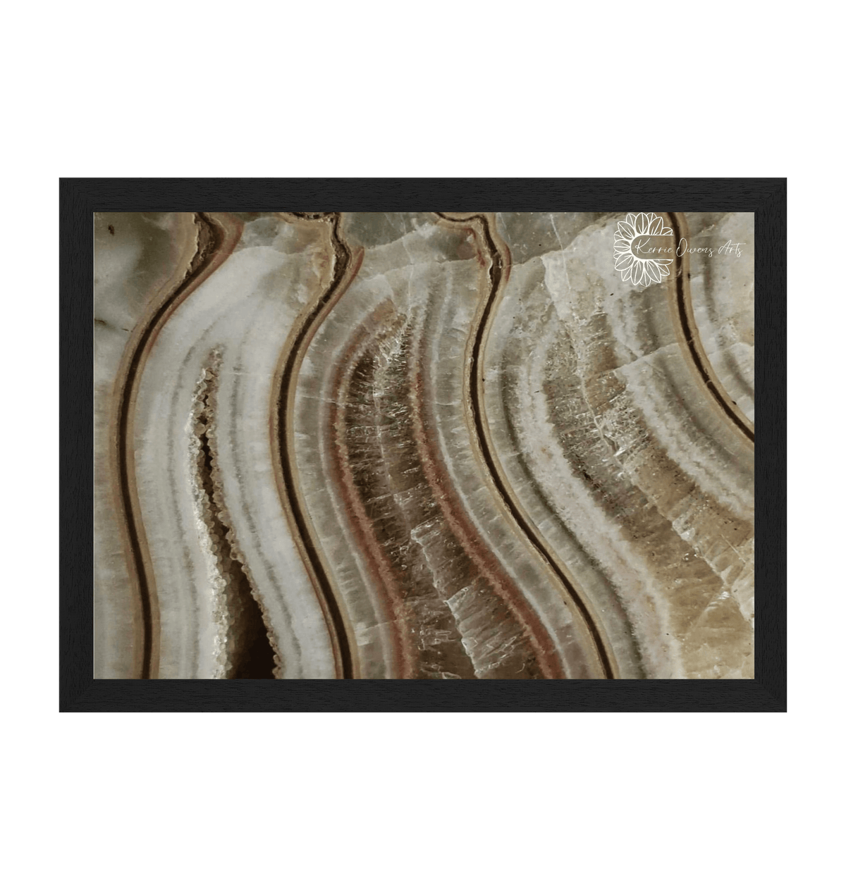 Black Frame Framed art print Front