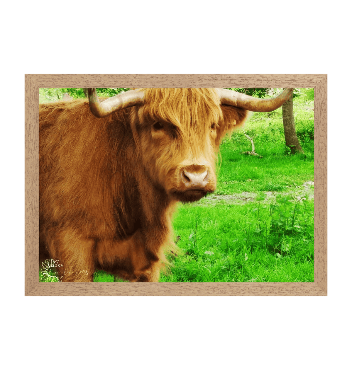 Natural Frame Framed art print Front