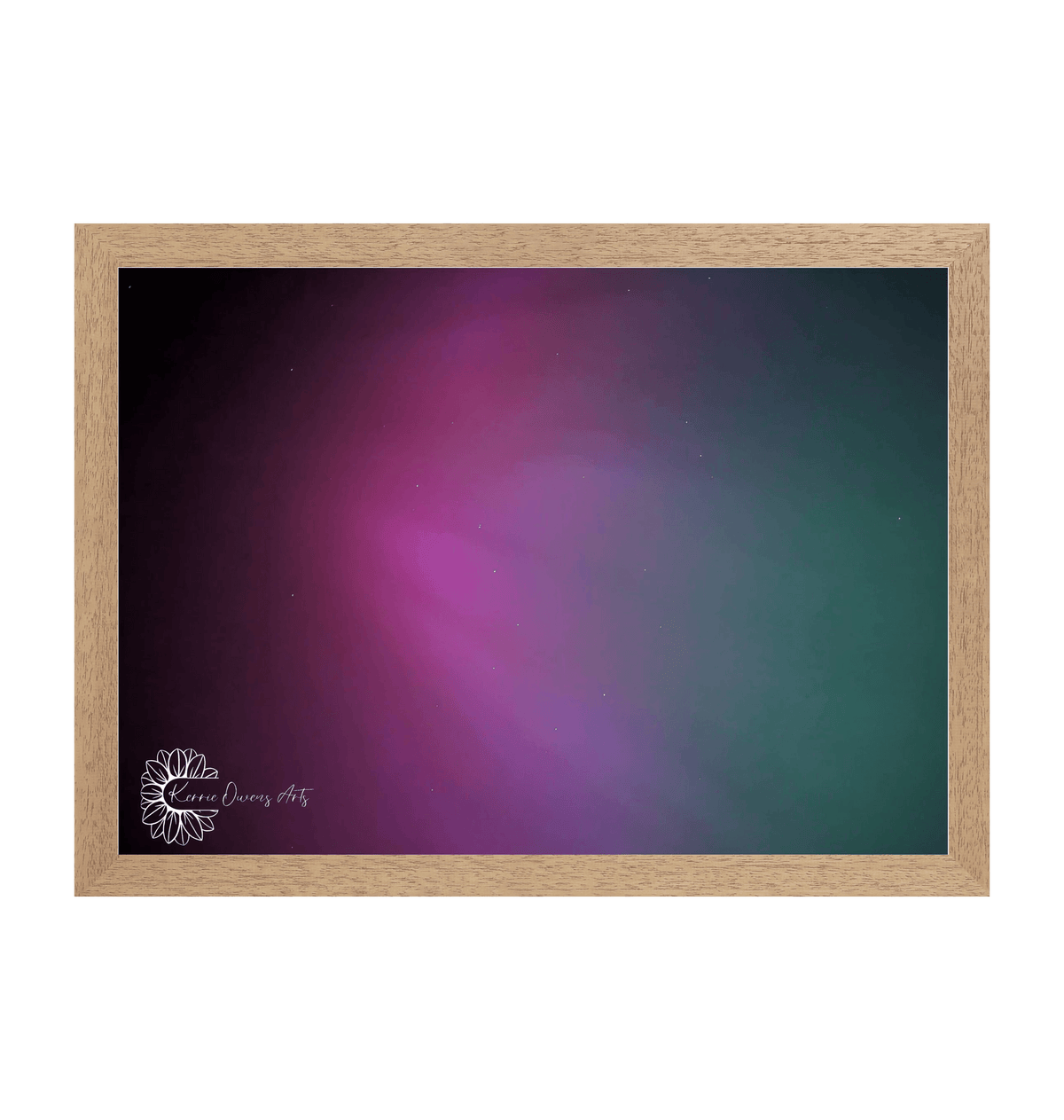 Natural Frame Framed art print Front