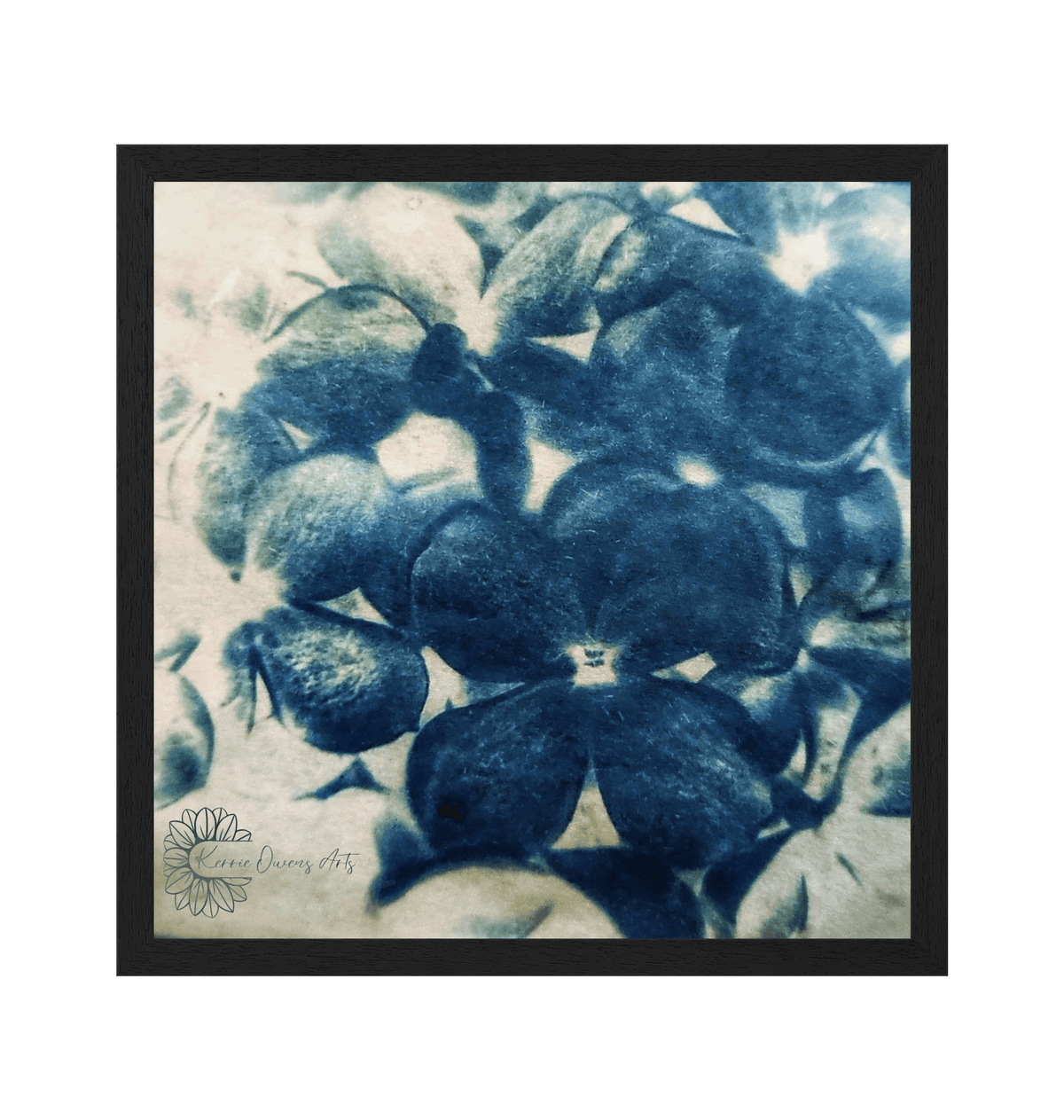 Black Frame Framed art print Front