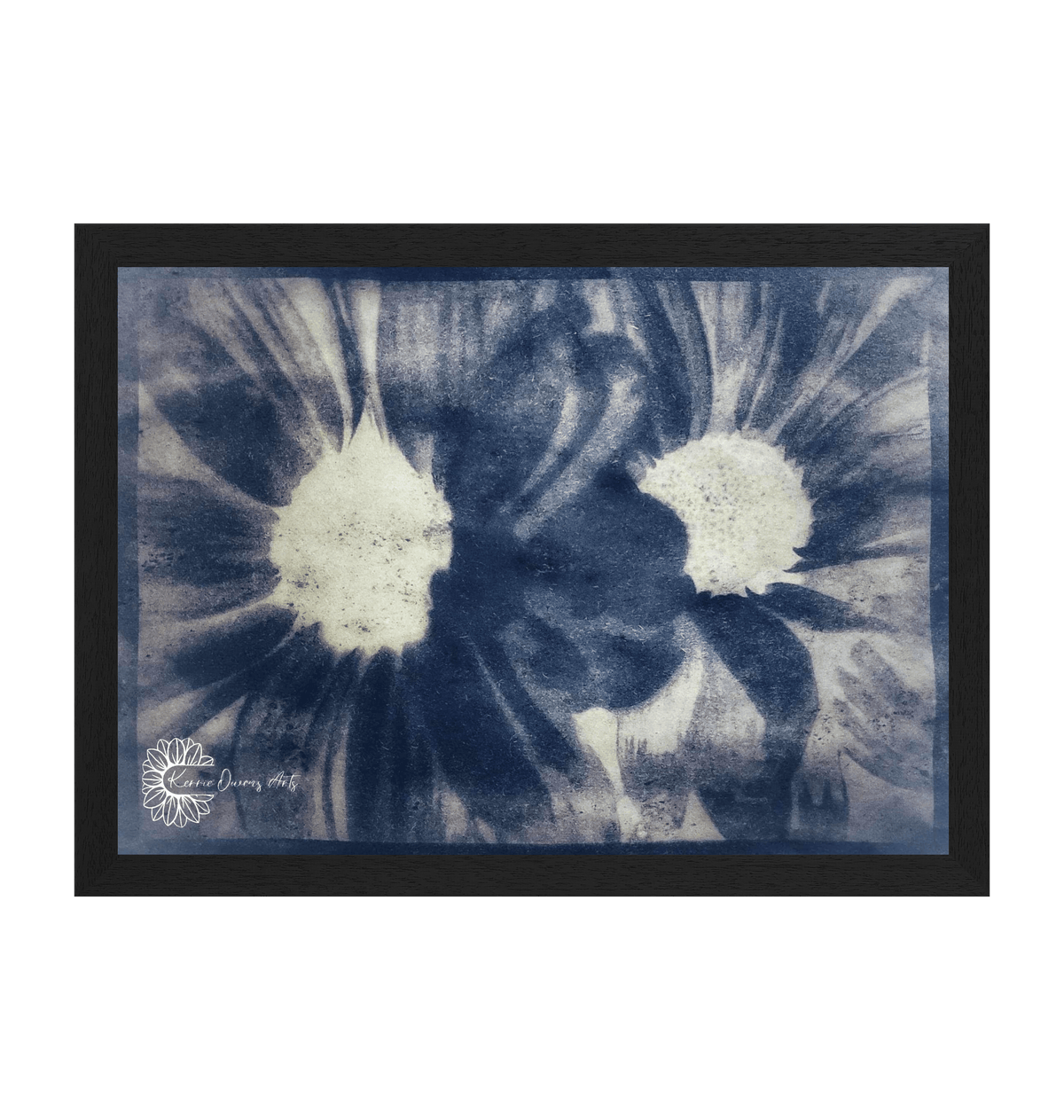 Black Frame Framed art print Front