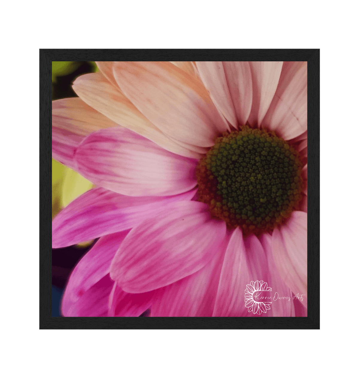 Black Frame Framed art print Front
