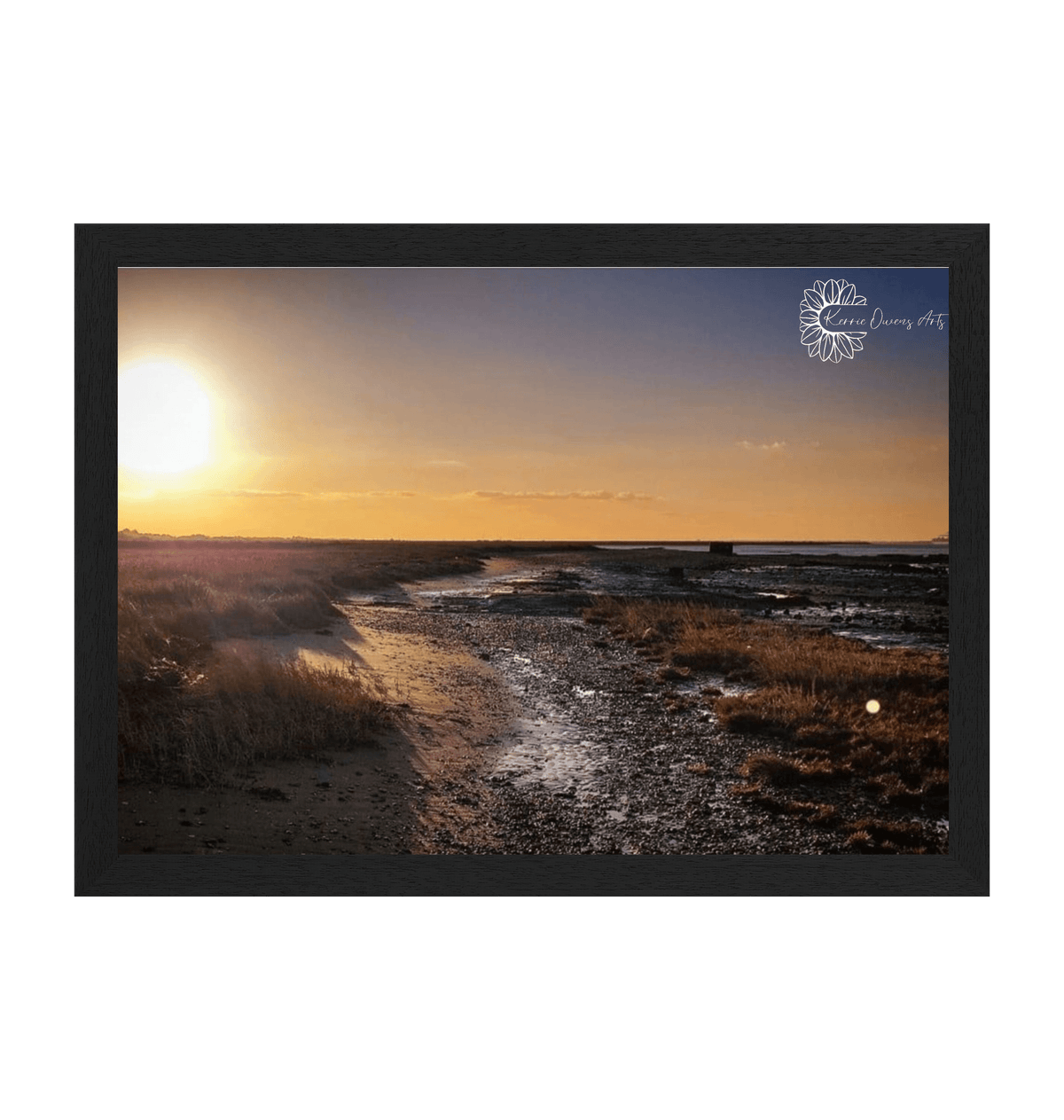 Black Frame Framed art print Front