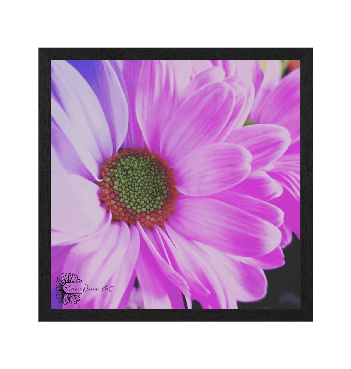 Black Frame Framed art print Front