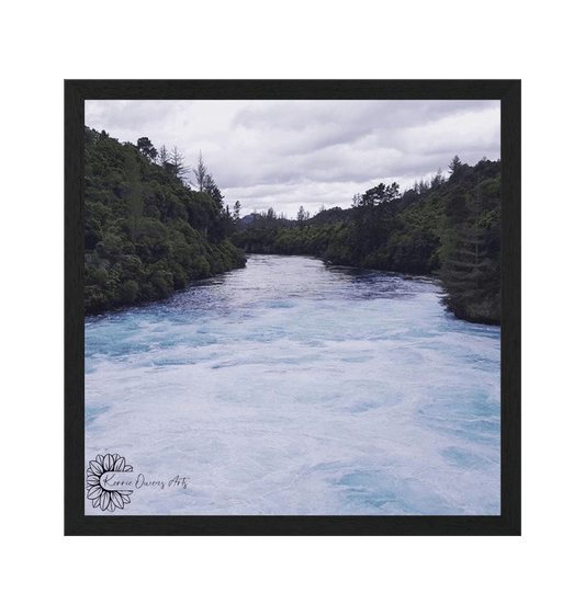 Black Frame Framed art print Front